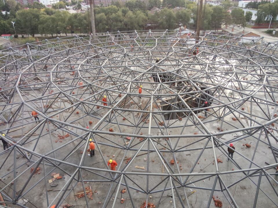 烟台全民健身中心网架